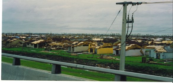 Hurricane Andrew devastated South Florida on August 24, 1992.  Preparedness pays off after a storm like this.